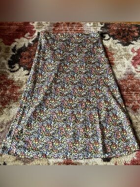 Floral Midi Skirt